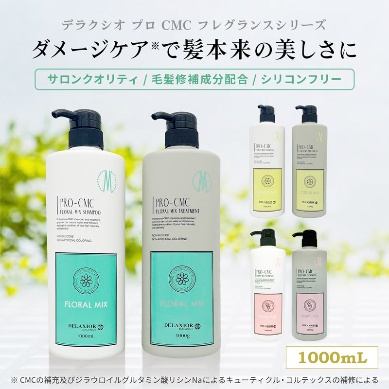デラクシオ プロ CMC セット 1000mL シャンプー トリートメント