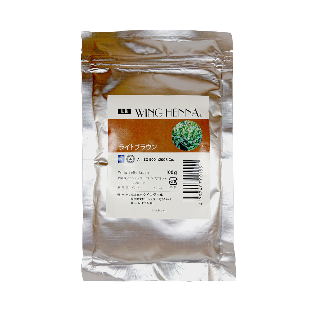 ウィング ヘナ 100g