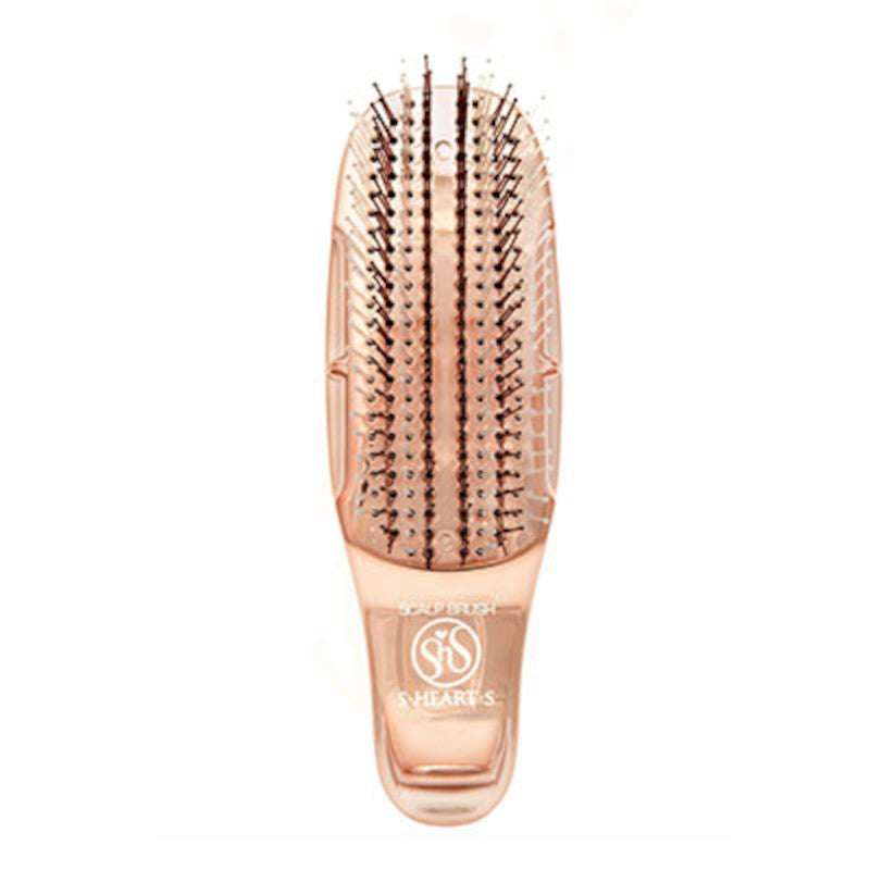 Scalp Brush エス・ハート・エス スカルプブラシ ワールドモデル ショート ピンクゴールド