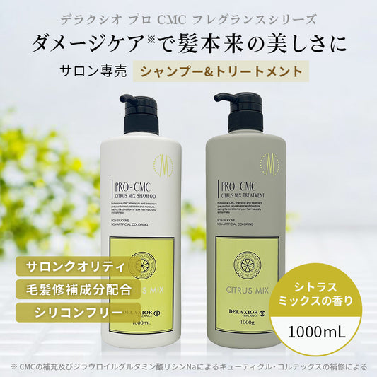 デラクシオ プロ CMC セット 1000mL シャンプー トリートメント